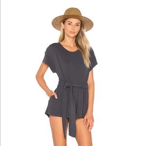 Free People Easy Street Knit Wrapped Romper
